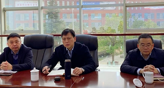 陈铭到304am永利集团集团开展“助企开门红”活动