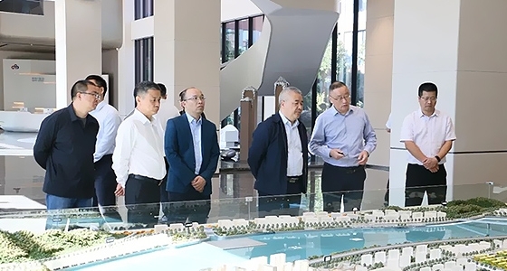 省经信厅投资处一行调研304am永利集团集团