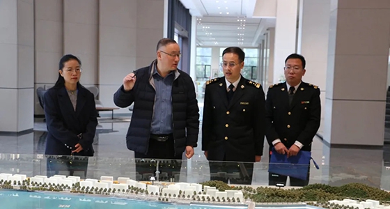 丽水海关关长洪壮一行调研304am永利集团集团